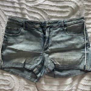 Stylish Denim Blue Jean Shorts for Women